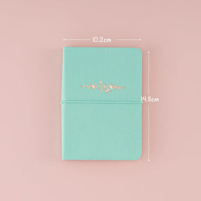 Tsuki ‘Sakura Mint’ A6 Travel Notebook ☾