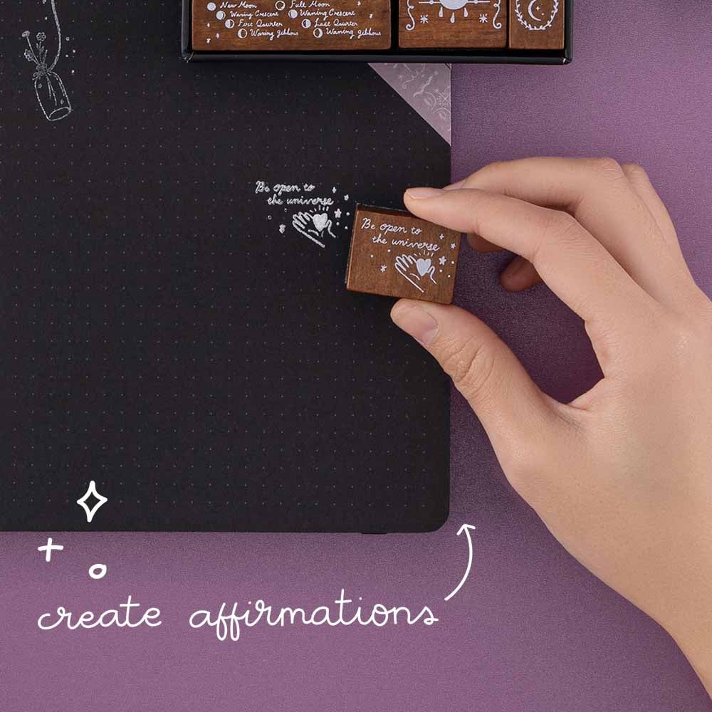 Tsuki ‘Moonlit Spells’ Bullet Journal Stamp Set ☾