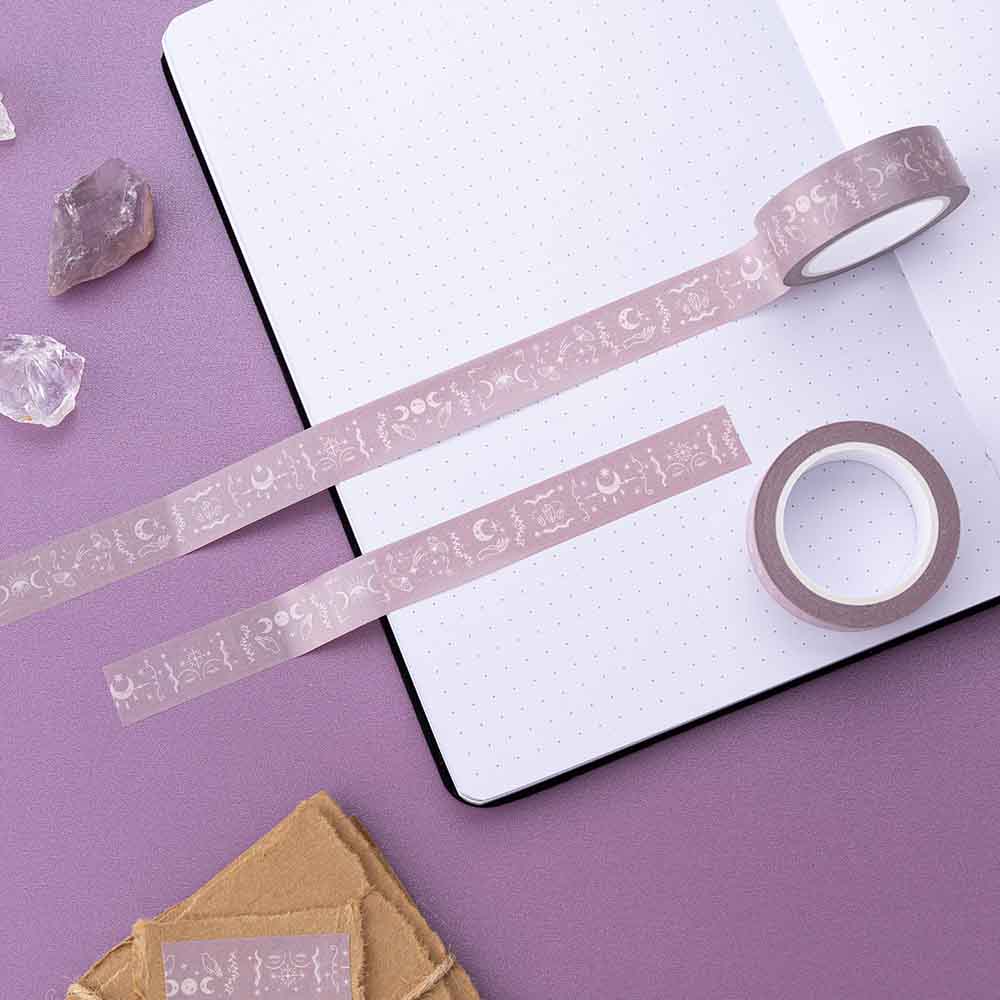 Tsuki ‘Moonlit Blush’ Washi Tape Set ☾