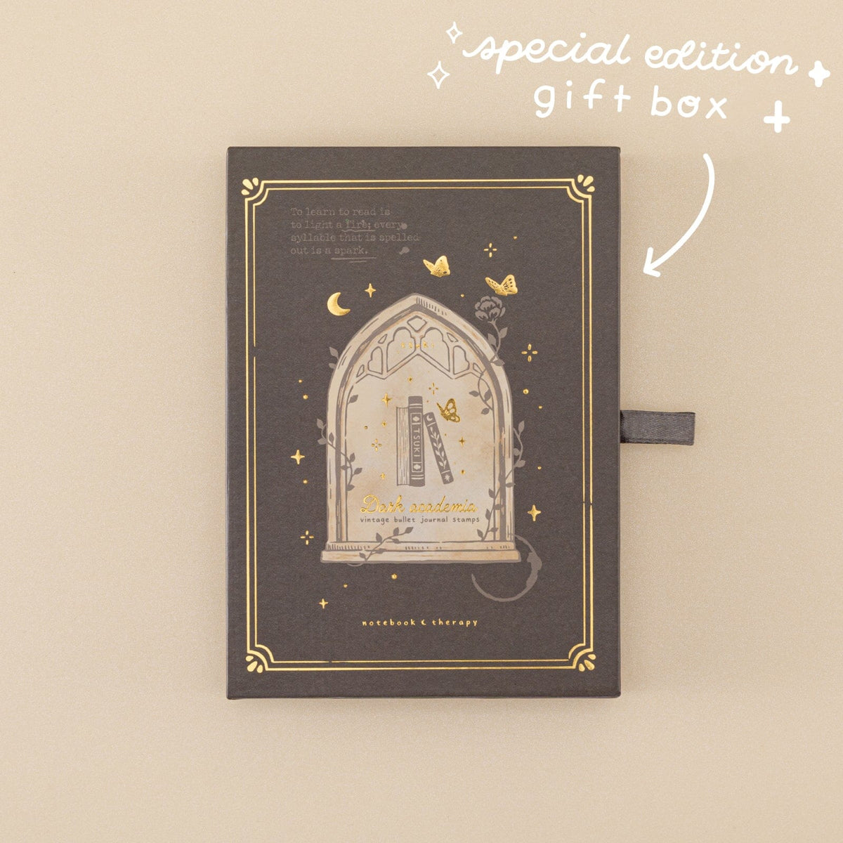 Tsuki ‘Dark Academia’ Stamp Set ☾
