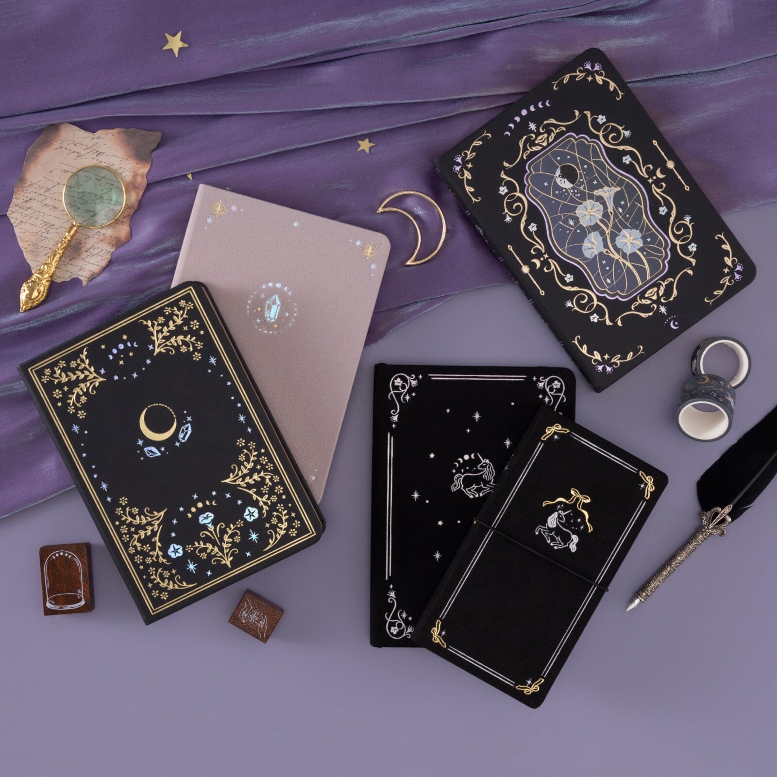 Tsuki ‘Crystal Magic’ Limited Edition Luxury Bullet Journal ☾