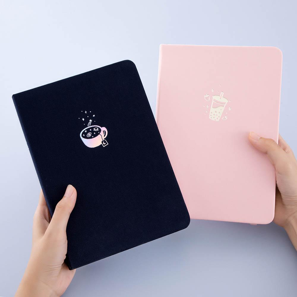 Tsuki ‘Cup of Galaxy’ Limited Edition Holographic Bullet Journal ☾