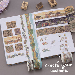 Tsuki ‘Journey in Japan’ Washi Tape Set ☾