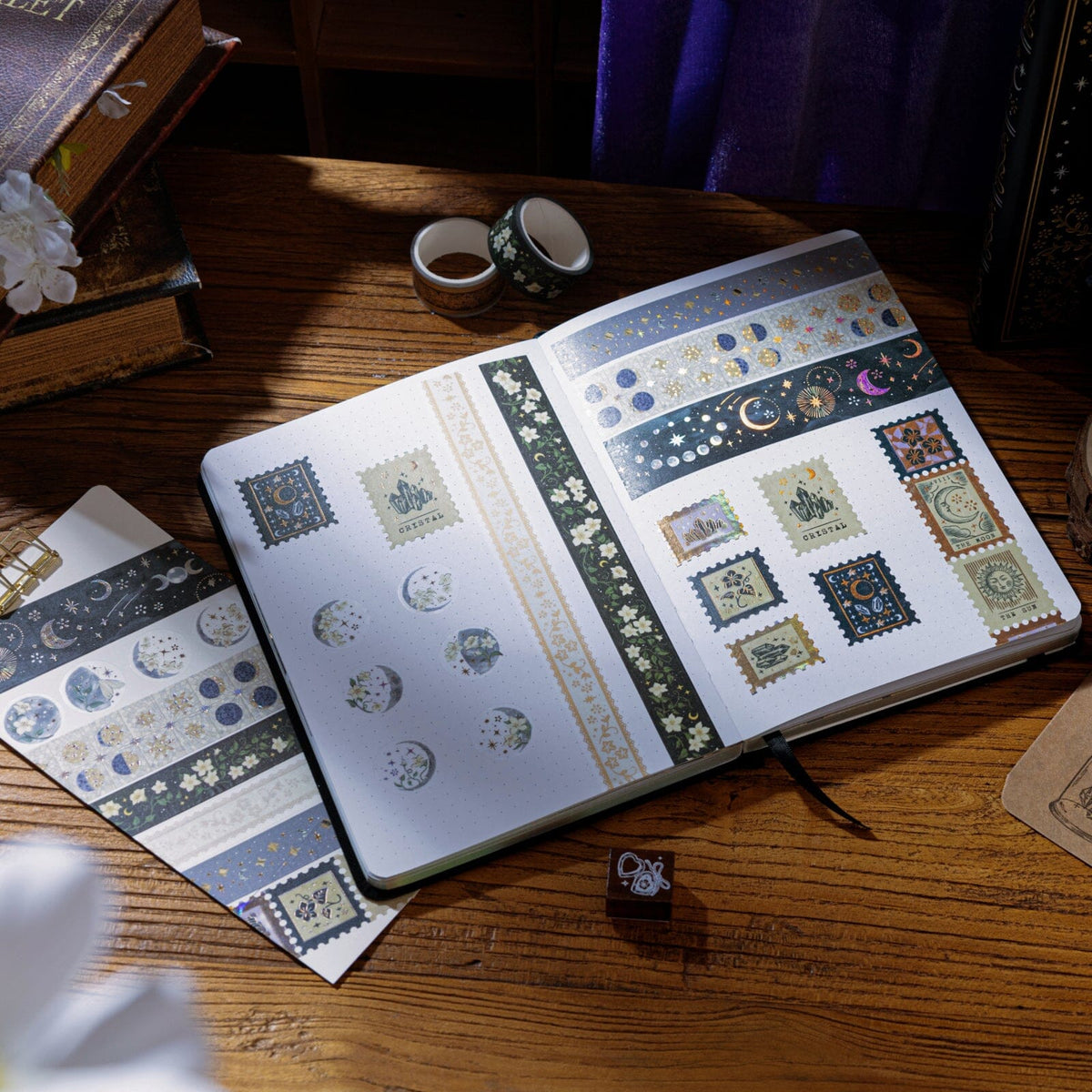 Tsuki ‘Lunar Bloom’ Collector's Edition 2026 Moon Planner Bullet Journal ☾