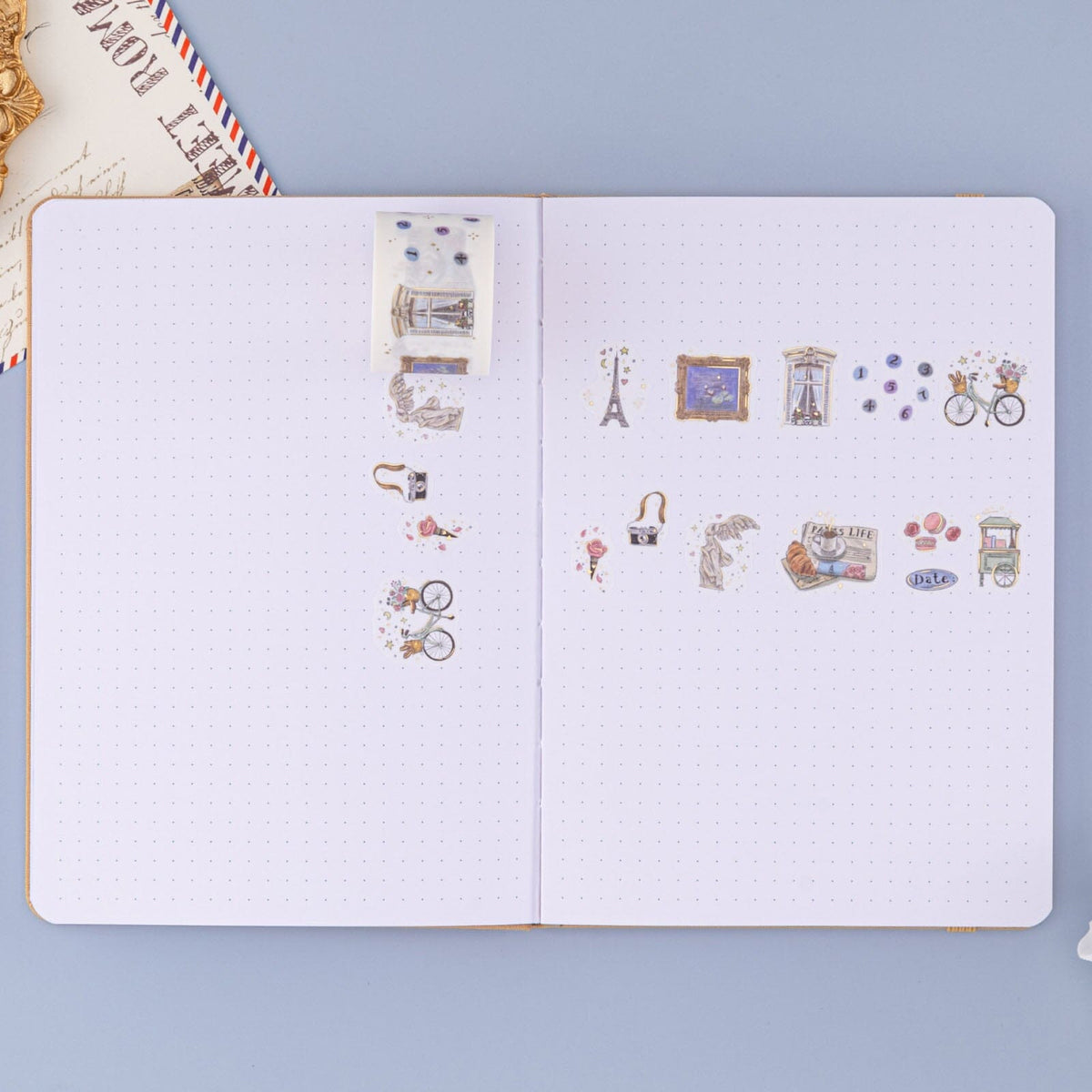 Tsuki ‘Journée à Paris’ Washi Tape Set ☾