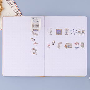 Tsuki ‘Journée à Paris’ Washi Tape Set ☾