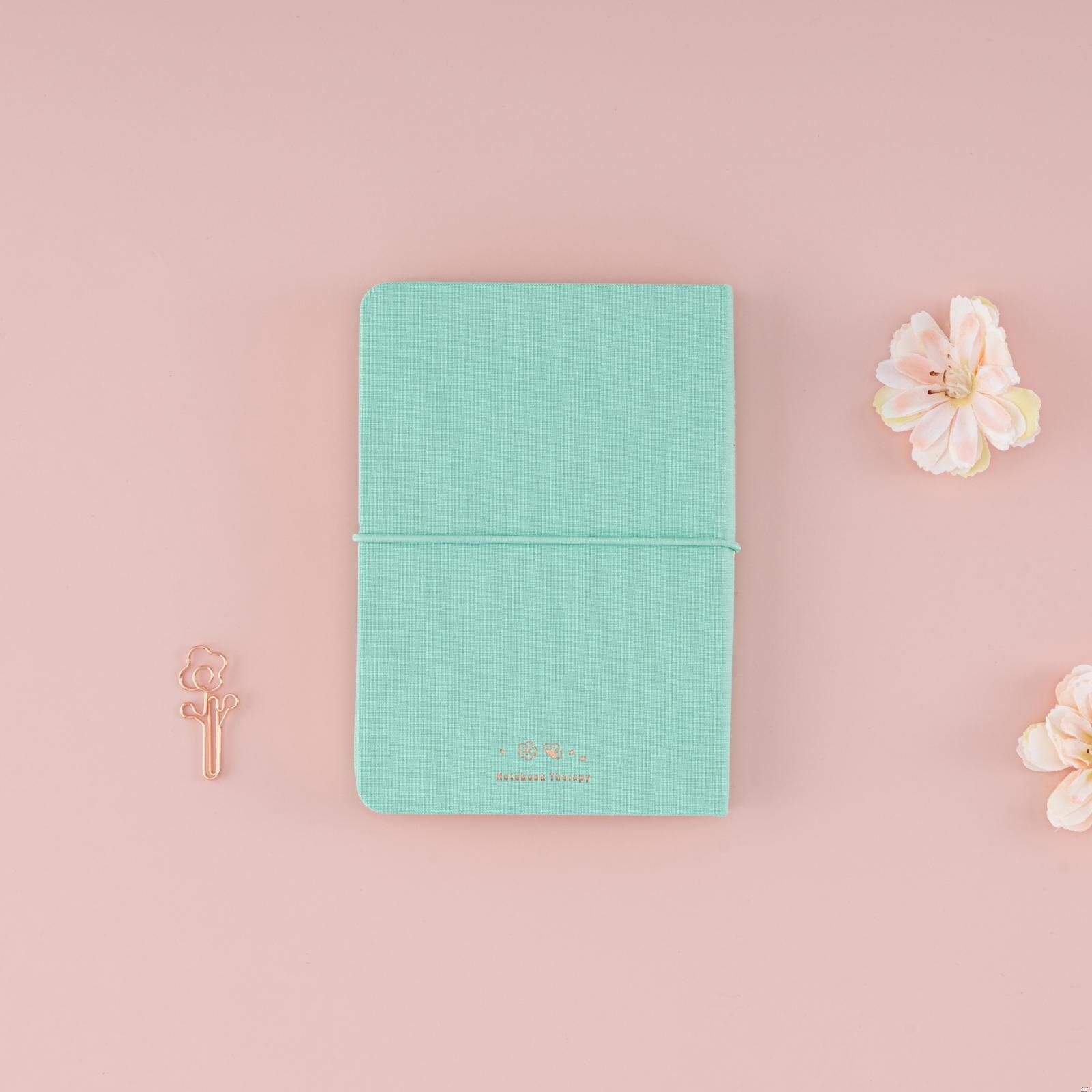 Tsuki ‘Sakura Mint’ A6 Travel Notebook ☾