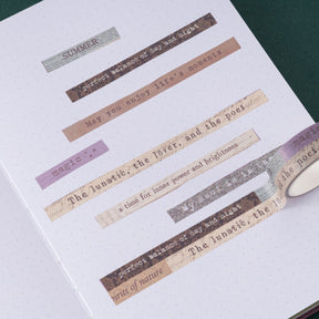 Tsuki ‘Midsummer Night’s Dream’ Washi Tape Set ☾