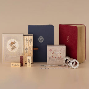 Tsuki ‘Vintage Rose’ Kraft Paper Limited Edition Bullet Journals ☾