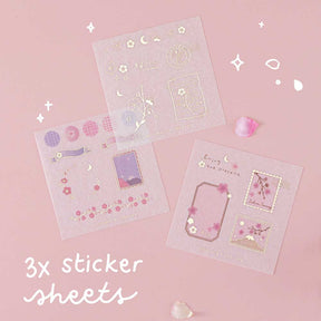 Tsuki ‘Sakura Journey’ Washi Tape Set ☾