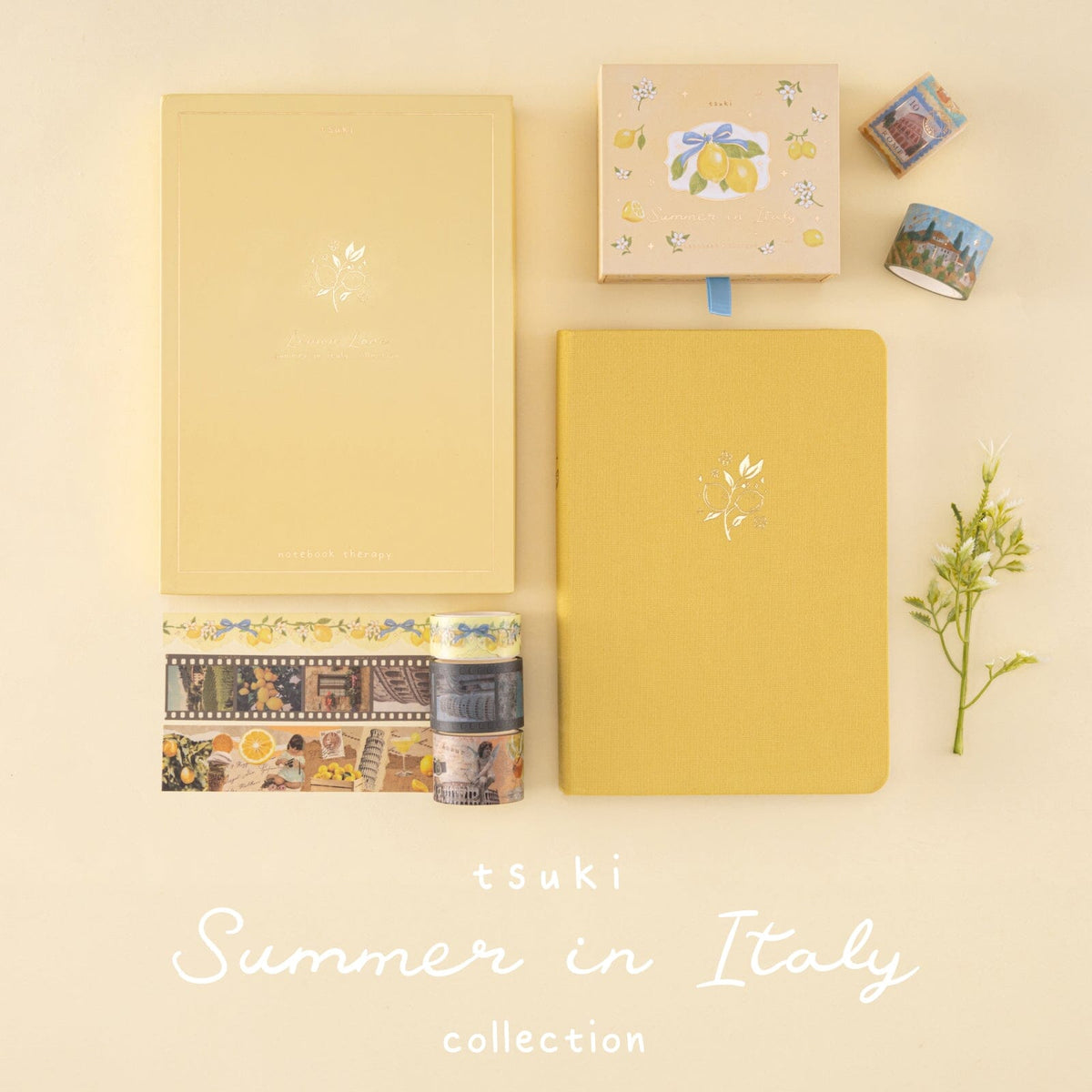 Tsuki ‘Summer in Italy’ Bullet Journal Stamp Set ☾
