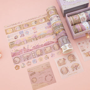 Tsuki ‘Sakura Breeze’ Washi Tape Set ☾