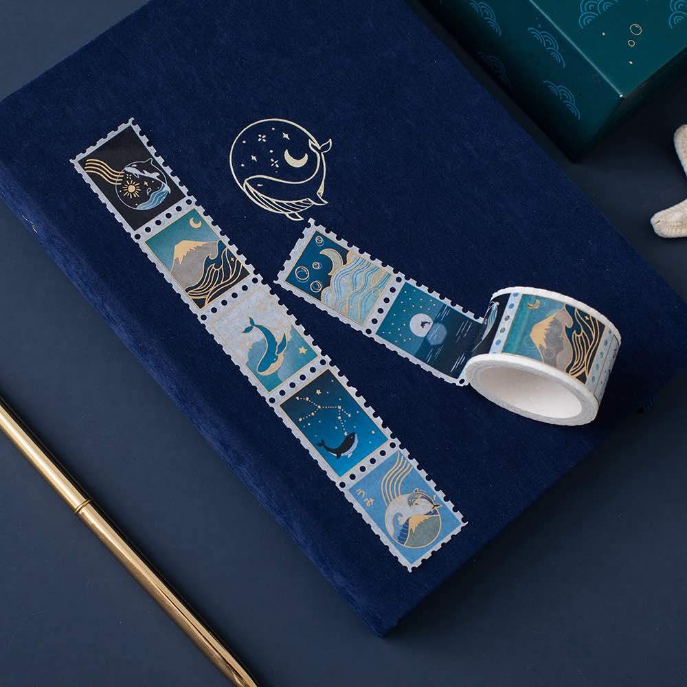 Tsuki 'Ocean Edition' Washi Tape Set ☾