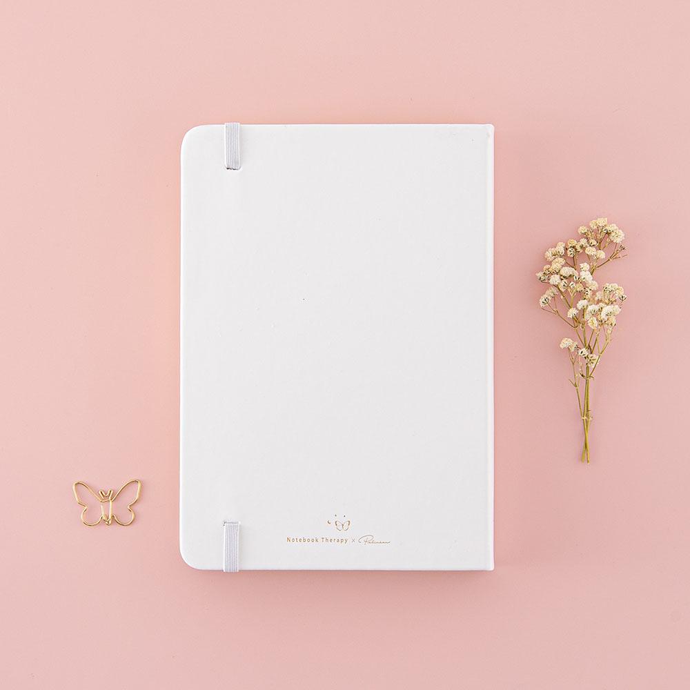 Tsuki Cloud White ‘Flutter + Dream’ Limited Edition Bullet Journal by Notebook Therapy x Pelinkan ☾