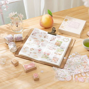 Hinoki - ‘Into the Spring’ Engraved Wooden Stamp Set