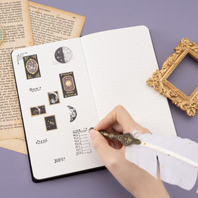 Tsuki ‘Moonlit Whisper’ Limited Edition Luxury Travel Notebook  ☾