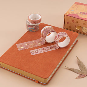 Tsuki ‘Maple Journey’ Washi Tape Set ☾