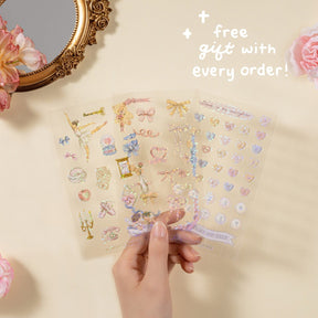 Tsuki ‘Sweet Ballet’ Bullet Journal Stamp Set ☾