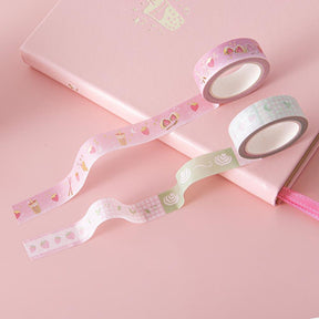 Tsuki ‘Matcha Ichigo’ Washi Tape Set ☾
