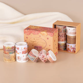 Tsuki ‘Maple Journey’ Washi Tape Set ☾