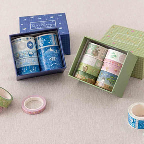 Tsuki ‘Cup of Galaxy’ Holographic Washi Tape Set ☾