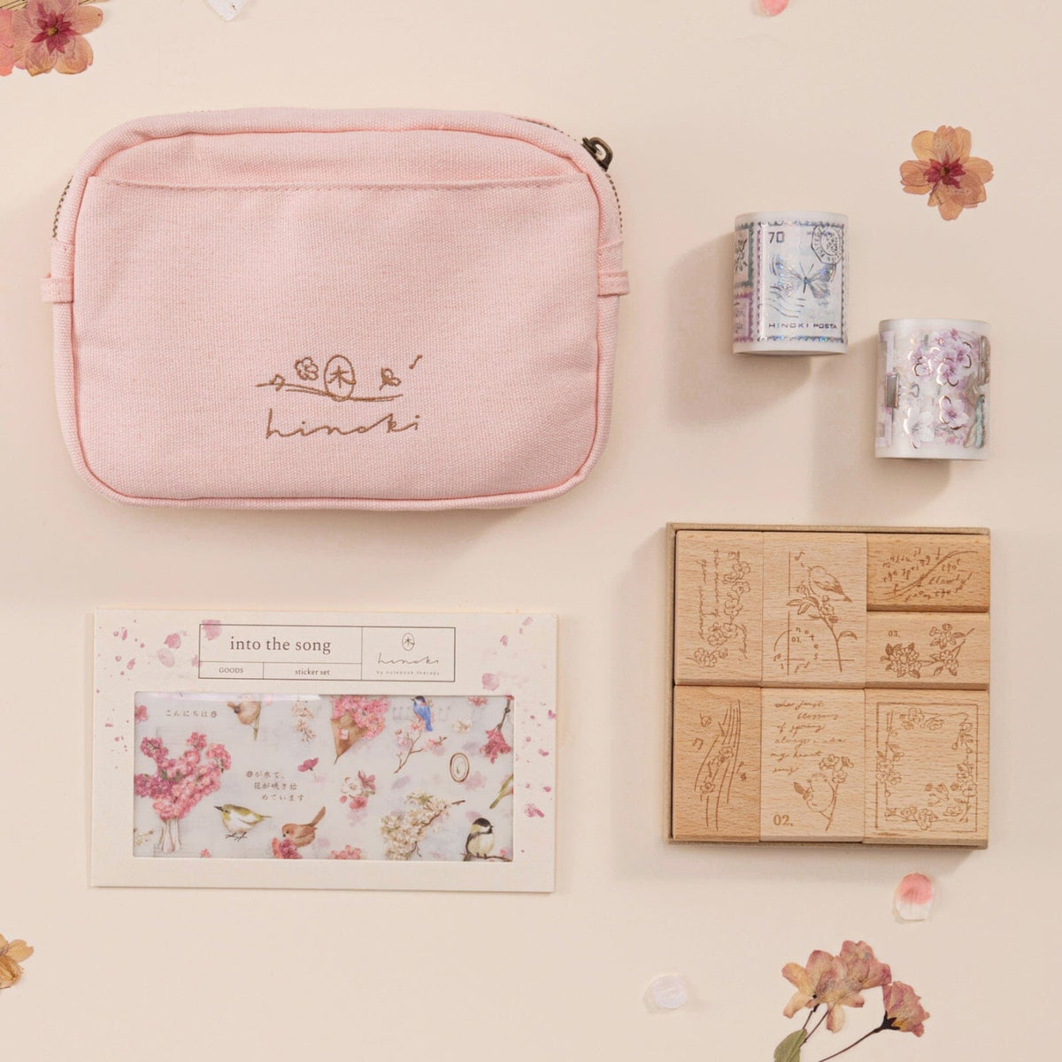 Hinoki - ‘Into the Song’ Decorative PET Tape Set