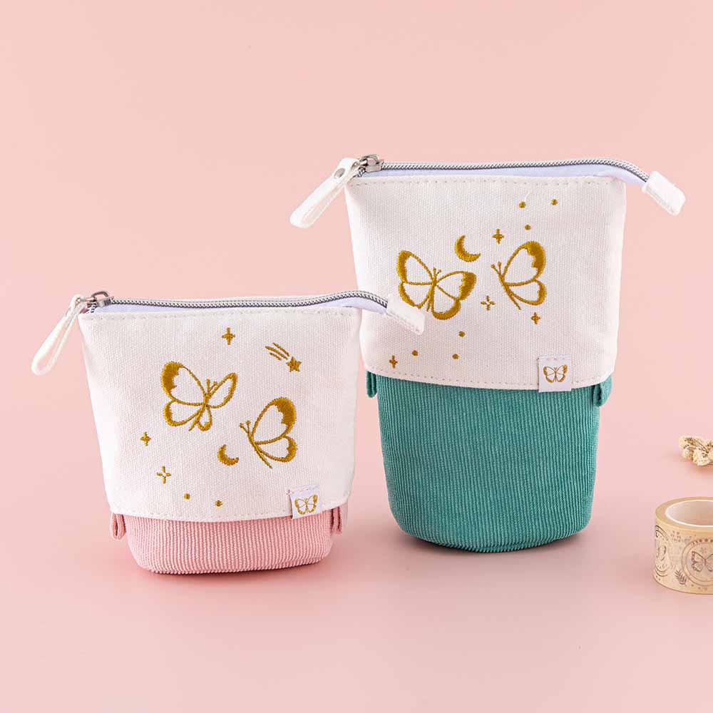Tsuki ‘Flutter + Dream’ Pop-Up Pencil Case by Notebook Therapy x Pelinkan ☾