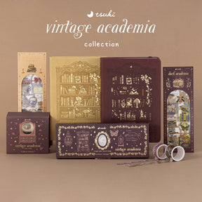 Tsuki ‘Vintage Academia’ Washi Tape Set ☾