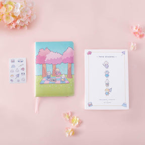Tsuki ‘Four Seasons: Spring Edition’ Bullet Journal ☾ @milkkoyo x NotebookTherapy