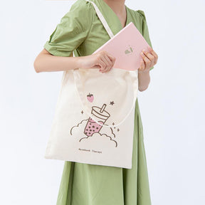 Tsuki ‘Ichigo’ Boba Tote Bag ☾