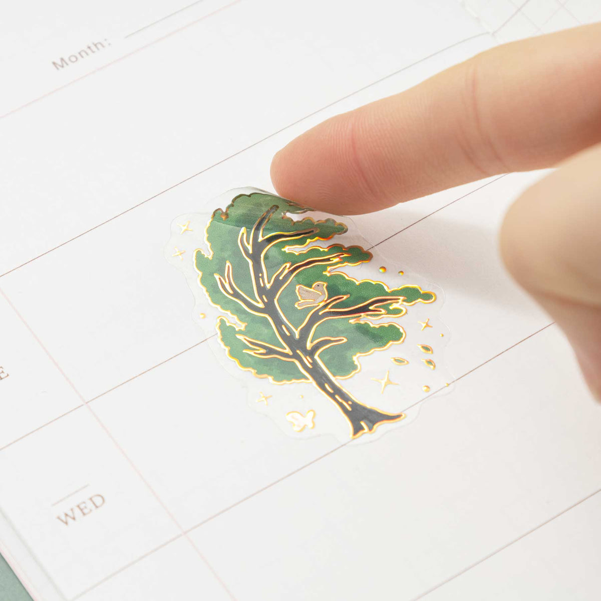 Tsuki ‘Secret Garden’ 3D Foil Sticker Set ☾