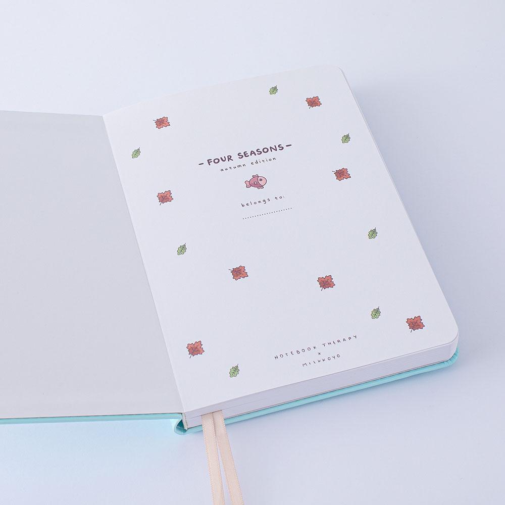 Tsuki ‘Four Seasons: Autumn Edition’ Bullet Journal ☾ @milkkoyo x NotebookTherapy
