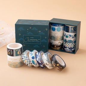 Tsuki 'Ocean Edition' Washi Tape Set ☾