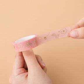 Tsuki 'Floral' Washi Tapes + Stickers Set ☾