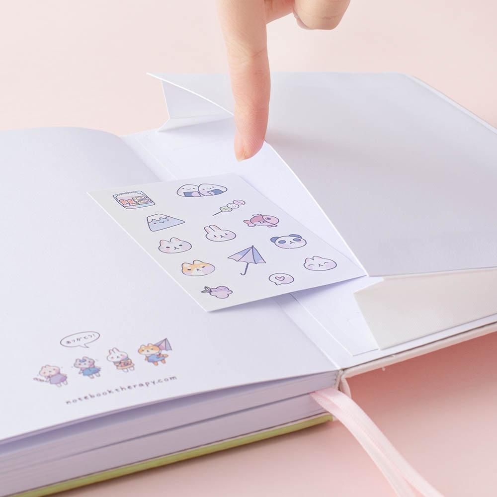 Tsuki ‘Four Seasons: Spring Edition’ Bullet Journal ☾ @milkkoyo x NotebookTherapy