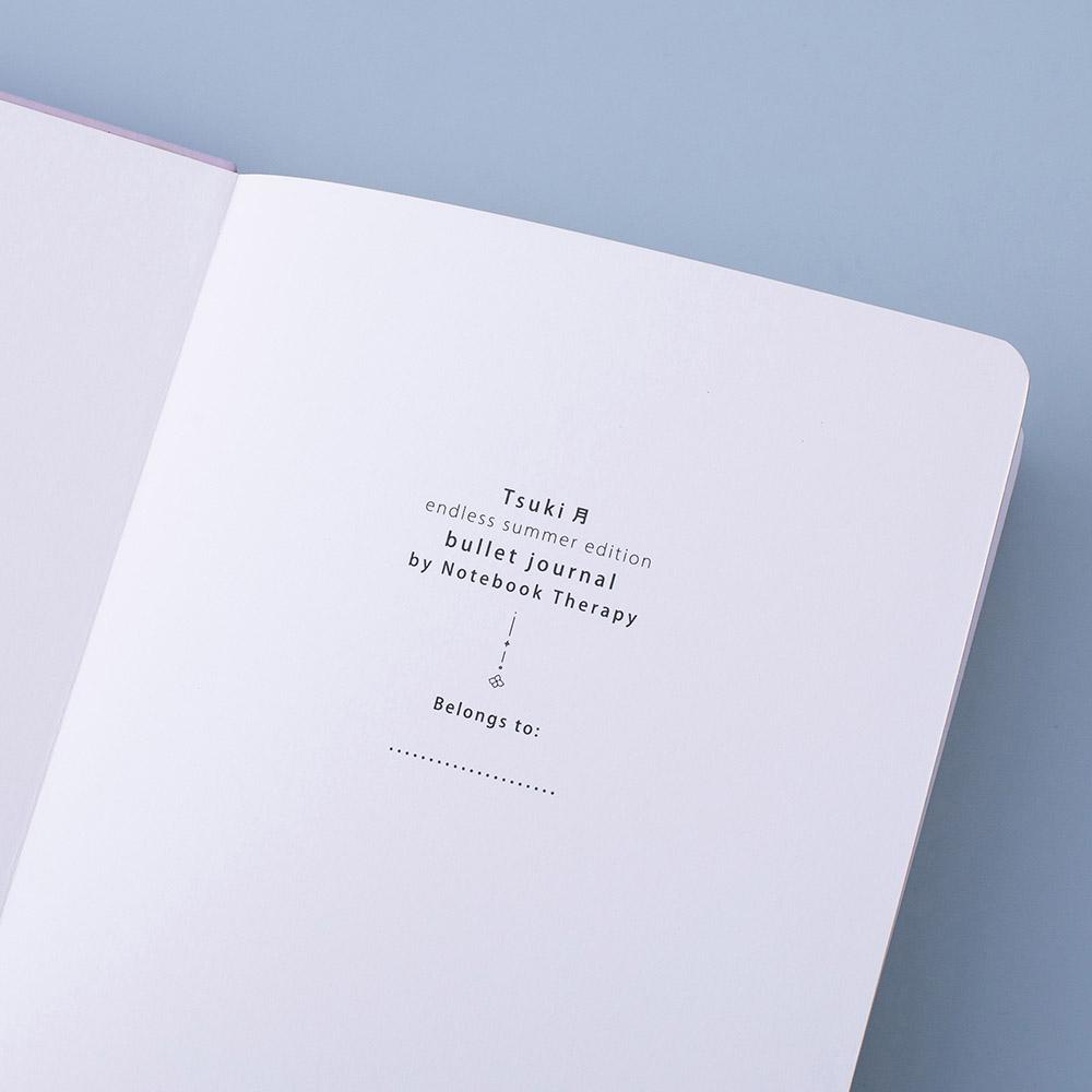 Tsuki ‘Endless Summer’ Limited Edition Bullet Journal ☾
