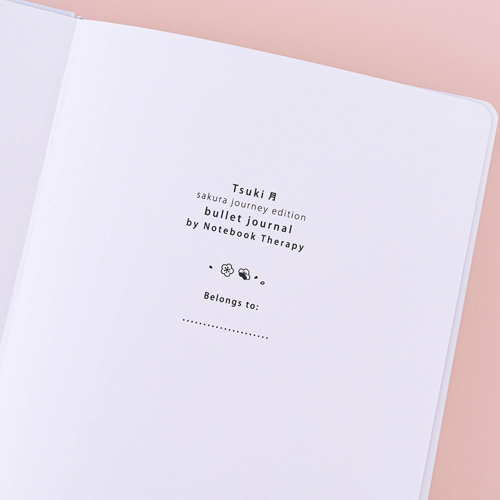 Tsuki ‘Sakura Journey’ Limited Edition Bullet Journal ☾