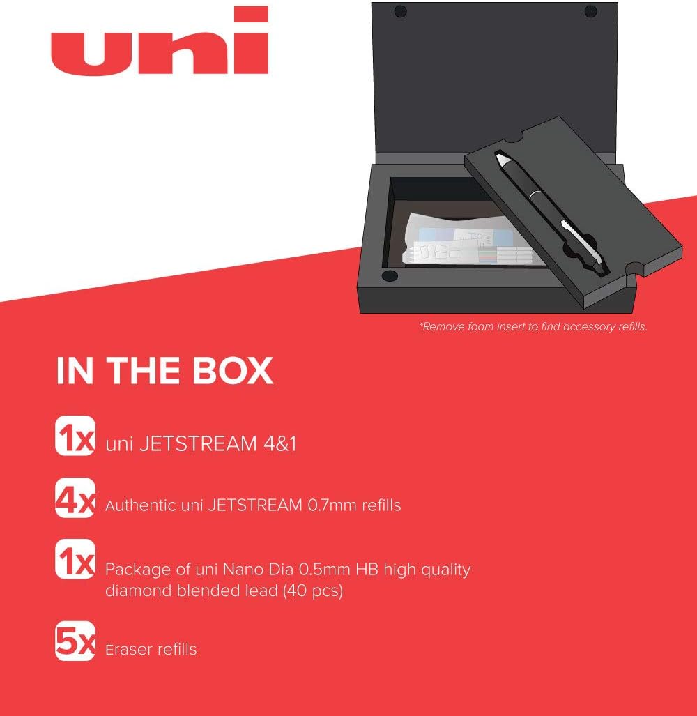uniball™ JETSTREAM 4&1 Ballpoint Pen, Gift Set