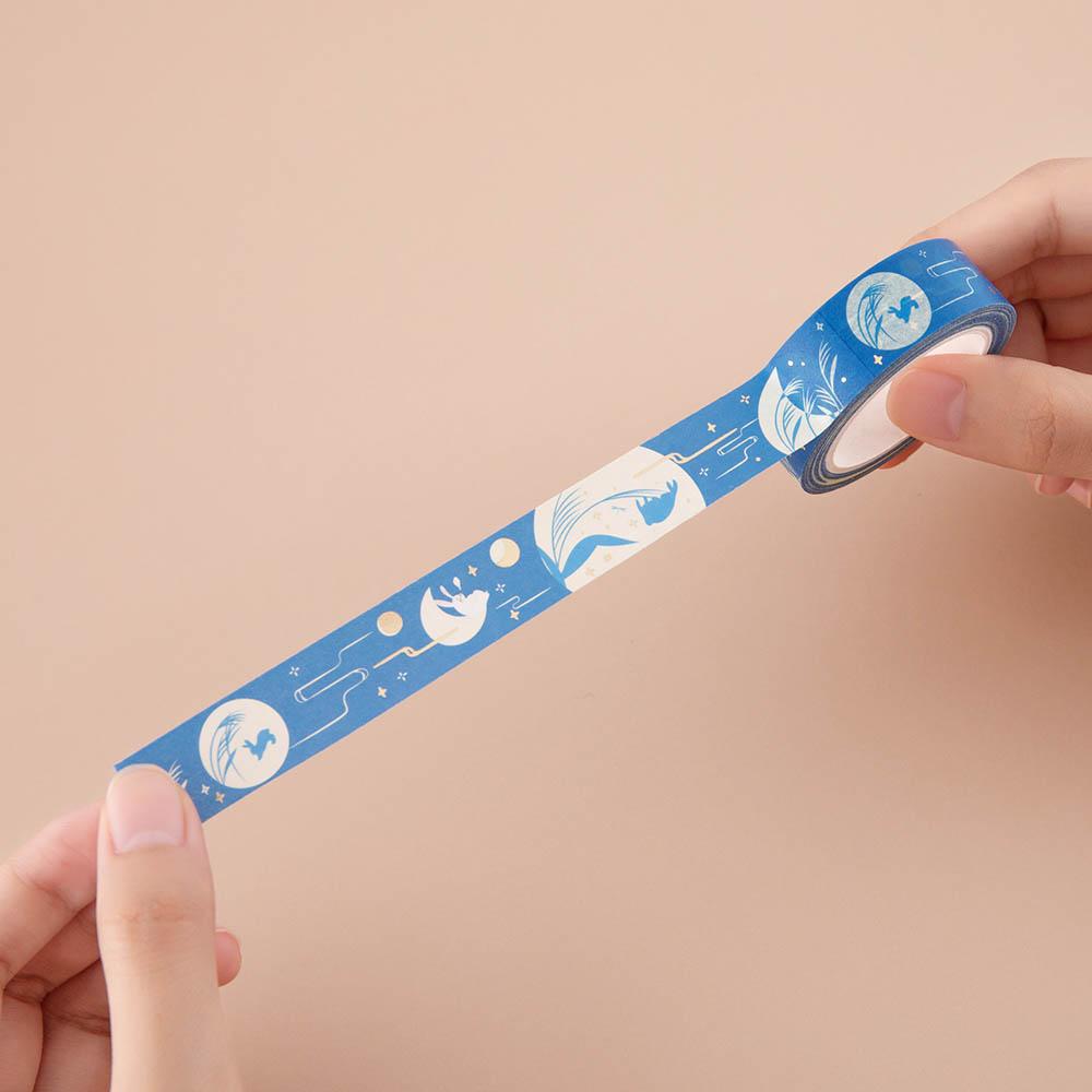 Tsuki ‘Moonlit Wish’ Washi Tapes Set ☾