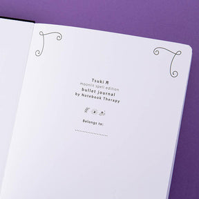 Tsuki ‘Moonlit Spell’ Limited Edition Holographic Bullet Journal ☾