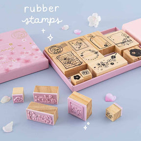 Tsuki ‘Sakura Journey’ Bullet Journal Stamp Set ☾
