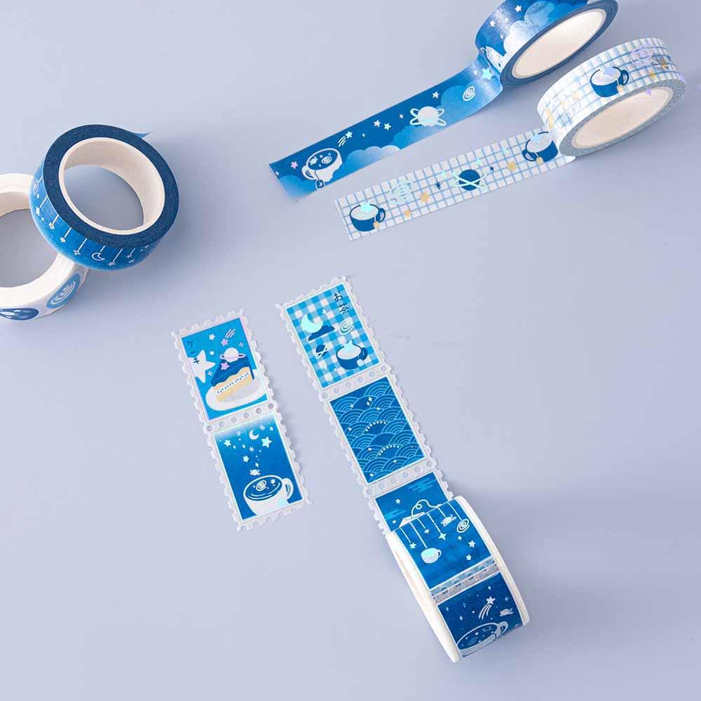 Tsuki ‘Cup of Galaxy’ Holographic Washi Tape Set ☾