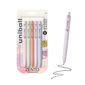uniball™ Zento, 0.7 mm, Liquid Gel Ink Retractable Pens