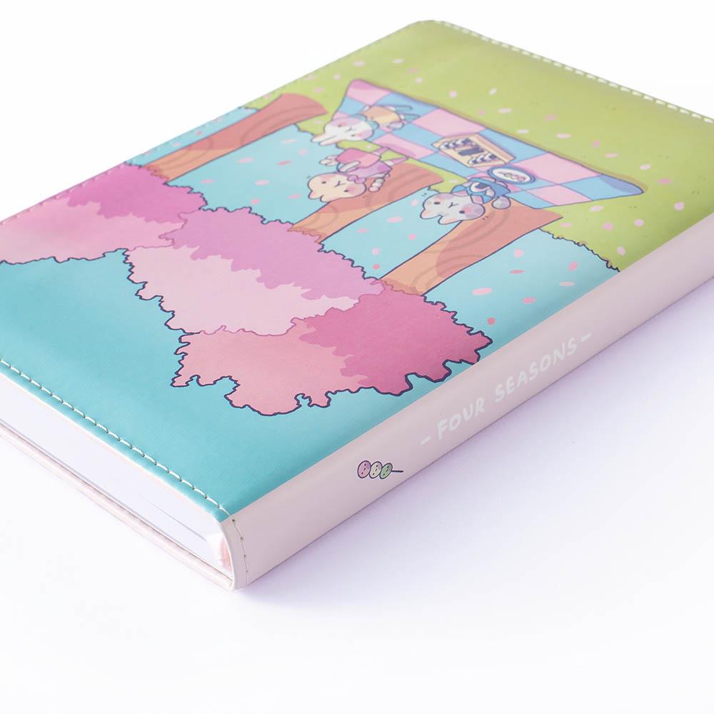 Tsuki ‘Four Seasons: Spring Edition’ Bullet Journal ☾ @milkkoyo x NotebookTherapy