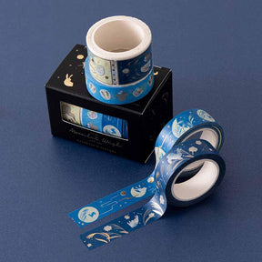 Tsuki ‘Moonlit Wish’ Washi Tapes Set ☾