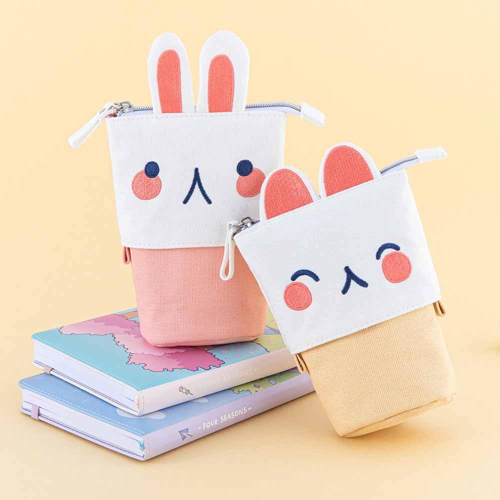 Tsuki ‘Four Seasons’ Embroidered Pop-Up Pencil Case ☾ @milkkoyo x NotebookTherapy