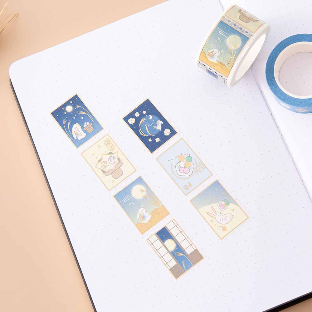 Tsuki ‘Moonlit Wish’ Washi Tapes Set ☾
