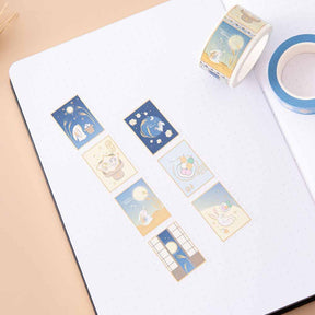 Tsuki ‘Moonlit Wish’ Washi Tapes Set ☾