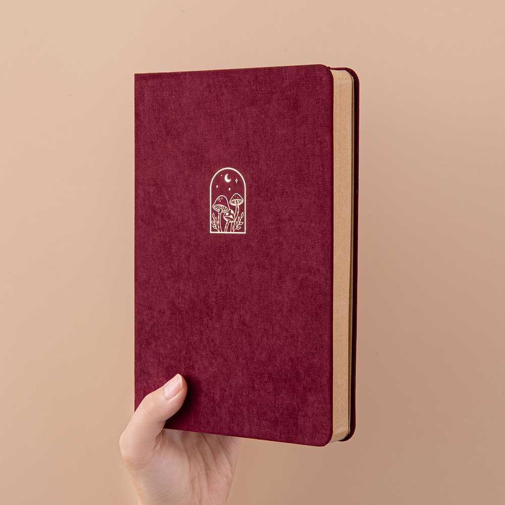 Tsuki ‘Kinoko’ Kraft Paper Bullet Journal ☾