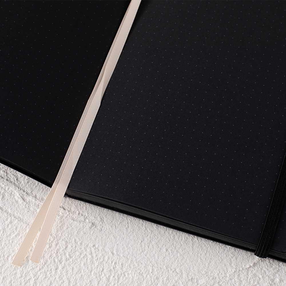 Tsuki 'Midnight Edition' Black Page Bullet Journal ☾
